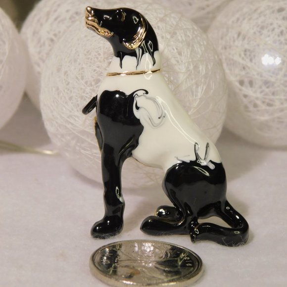 DOG Brooch Enamel - Picture 7 of 9